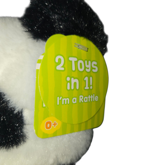 Spark Create Imagine Huggable Mom Mama Baby Panda Bear Rattle Plush 10 Inch Toy - Picture 3 of 14